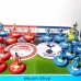 Subbuteo Andrew Table Soccer Olympiacos-Tottenham 2-2 2019-2020 Champions League set on WSB Professional Bases